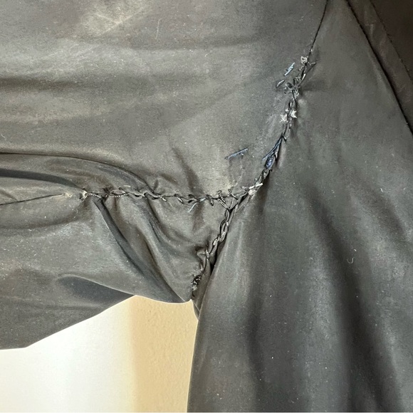 RUDSAK Atelier Noir black down parka fur collar winter coat S - Picture 15 of 15